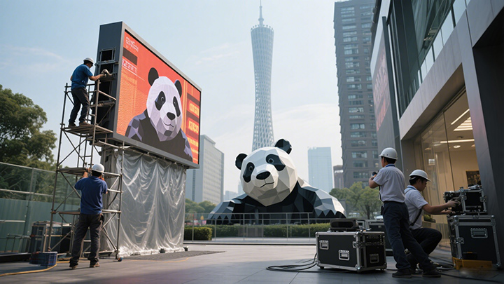 專業保障，長效運行：成都 LED 顯示屏安裝與后期維護指南
